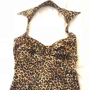 Deadly Dames Small Leopard halter